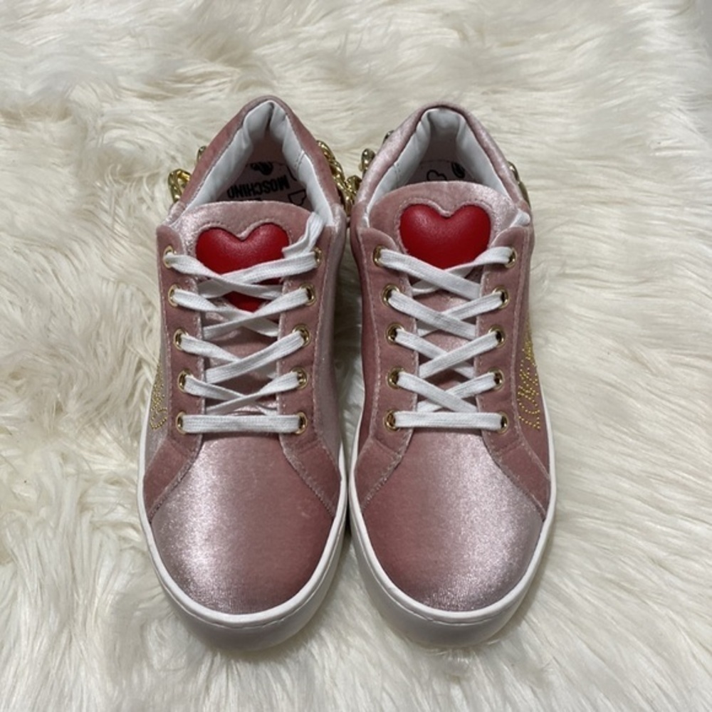 Love Moschino chain detail sneakers size 36EU - Picture 4 of 14